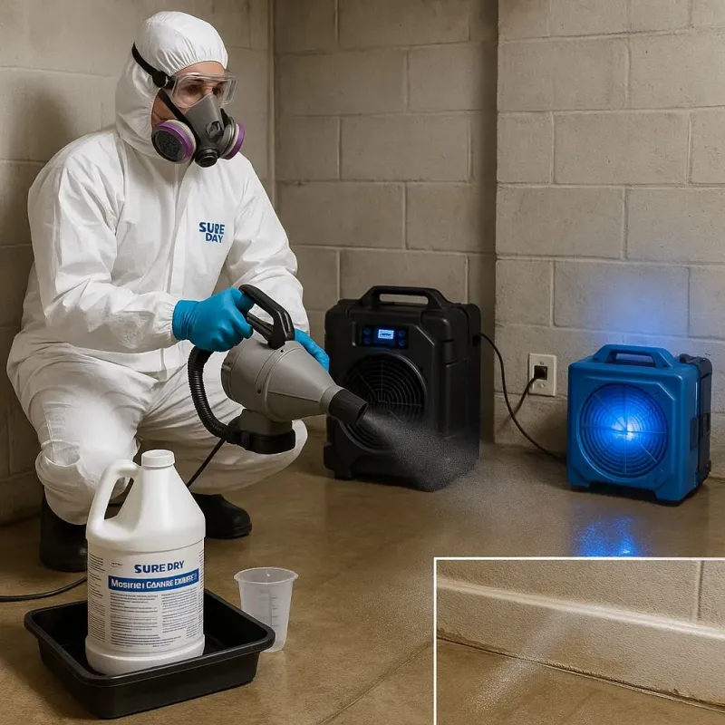 Sanitization and Odor Removal process in Grayslake, IL